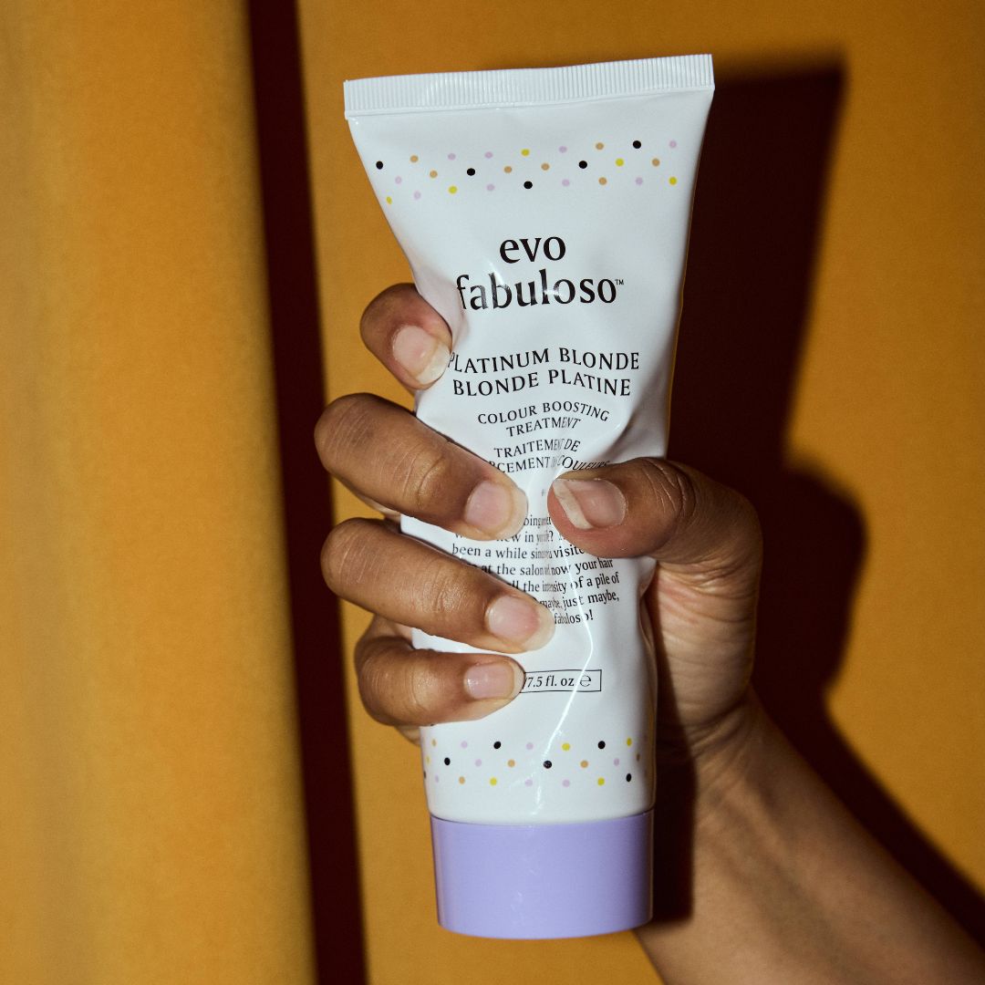 evo fabuloso platinum blonde spalvos palaikymo kondicionierius