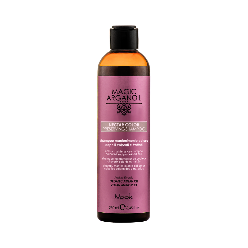 Nook Magic Arganoil NECTAR COLOR šampūnas dažytiems plaukams