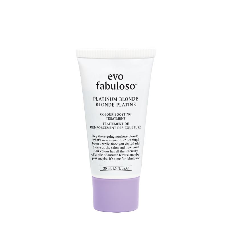 evo fabuloso platinum blonde mini spalvos palaikymo kondicionierius