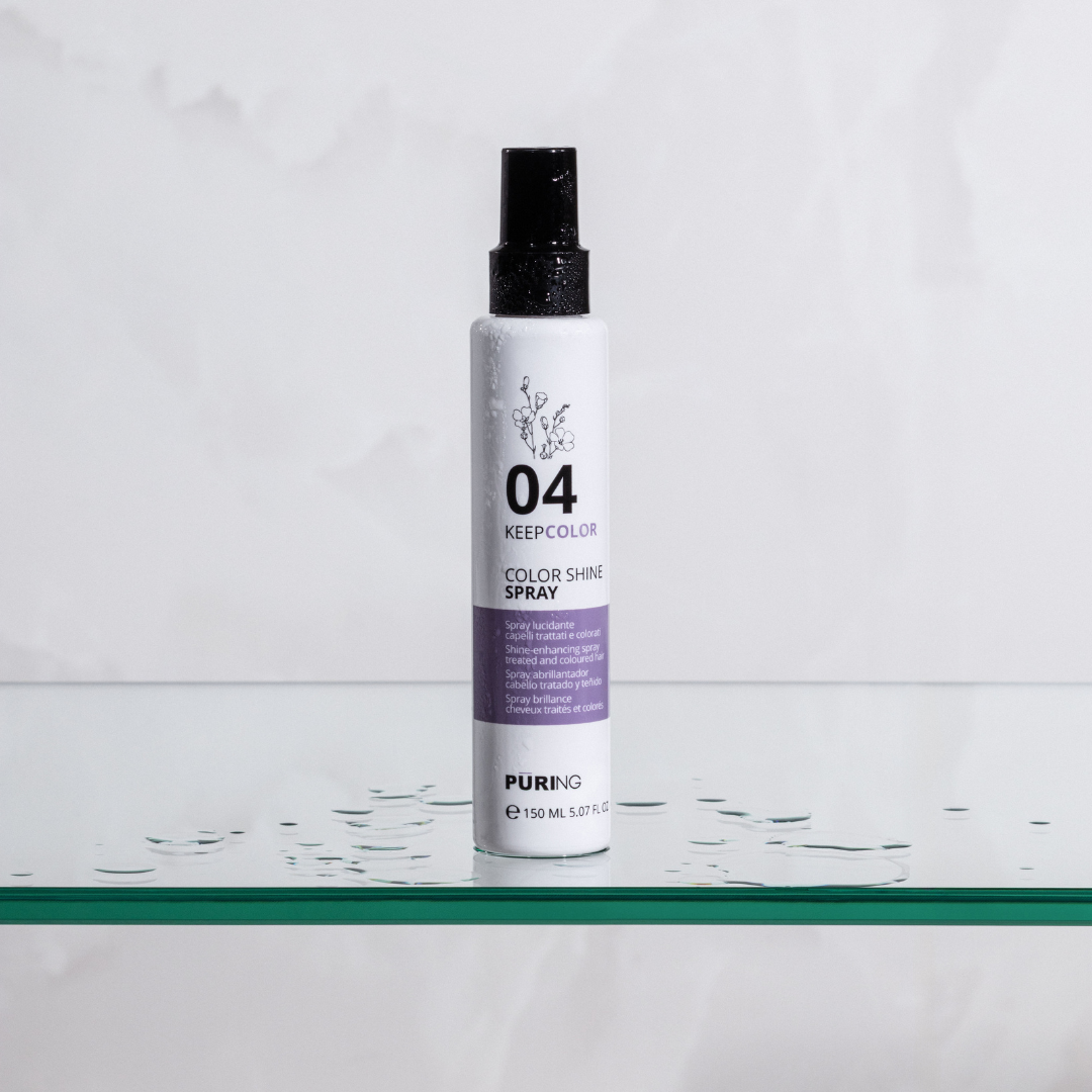 Puring KEEPCOLOR spalvą saugantis blizgesio purškalas