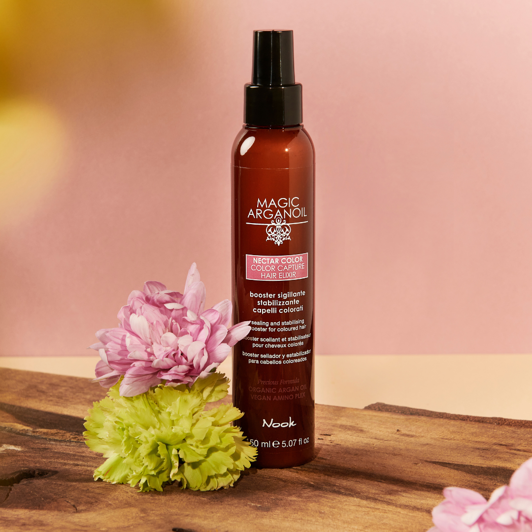 Nook Magic Arganoil NECTAR COLOR spalvą saugantis plaukų eliksyras