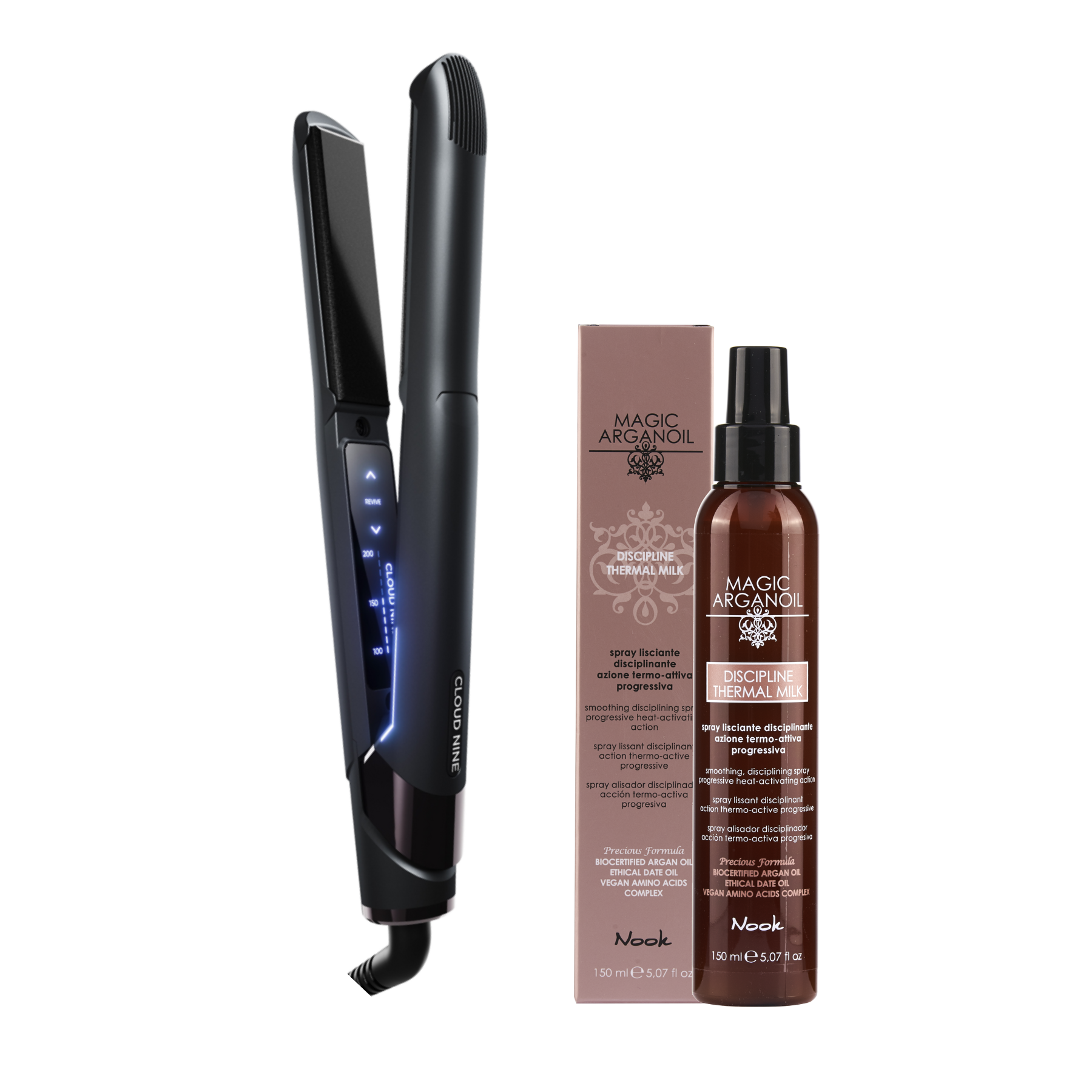 Cloud Nine rinkinys “Original Iron & Discipline Thermal Milk”