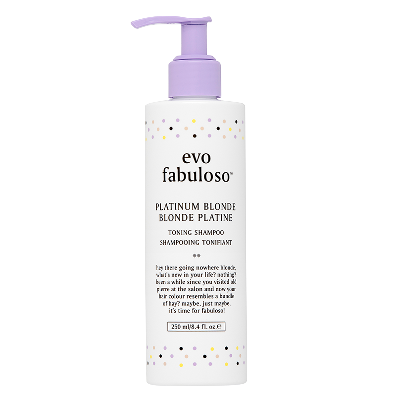 evo fabuloso platinum blonde tonuojantis šampūnas