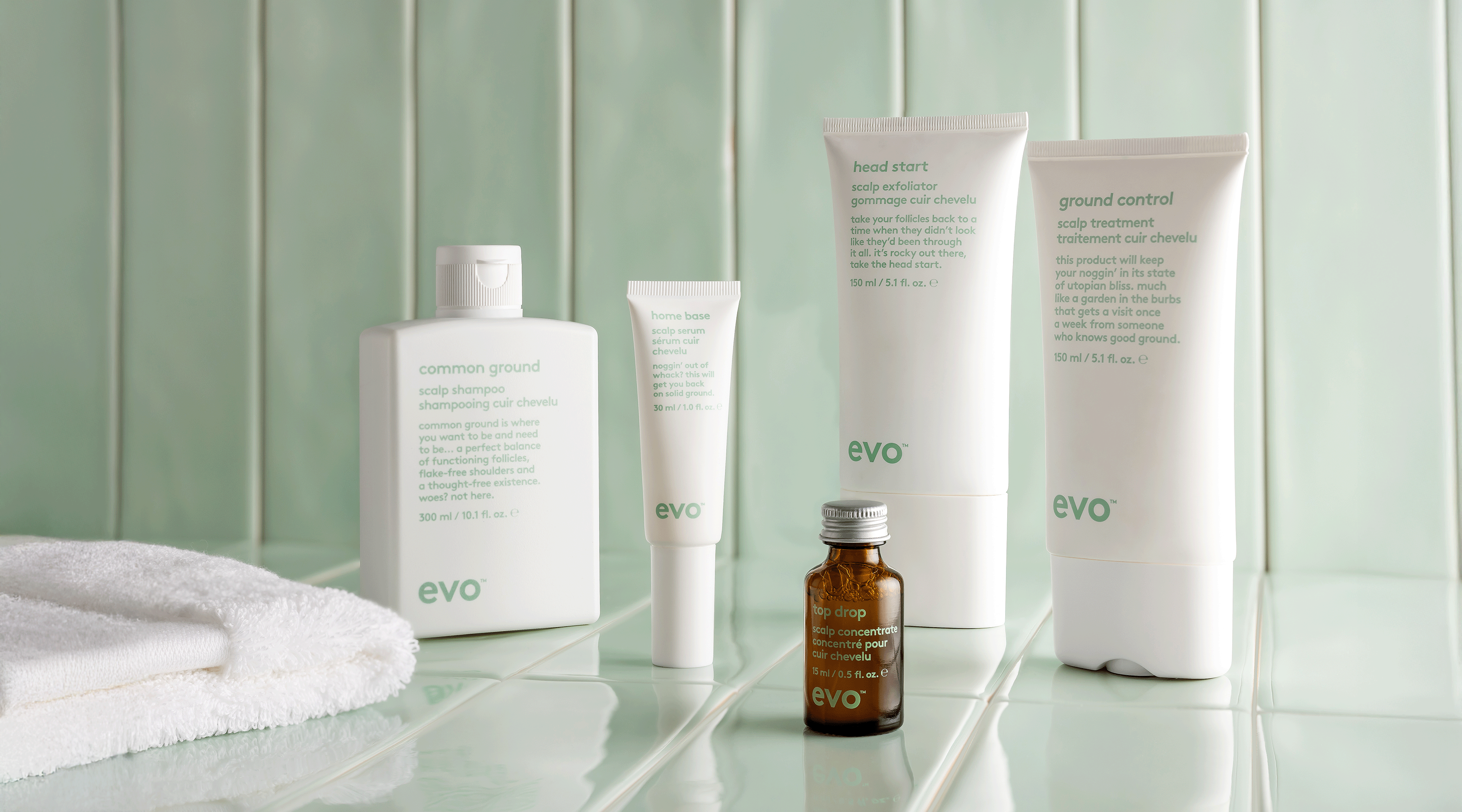 evo scalp: galvos odos priežiūra, nuo kurios prasideda sveiki plaukai