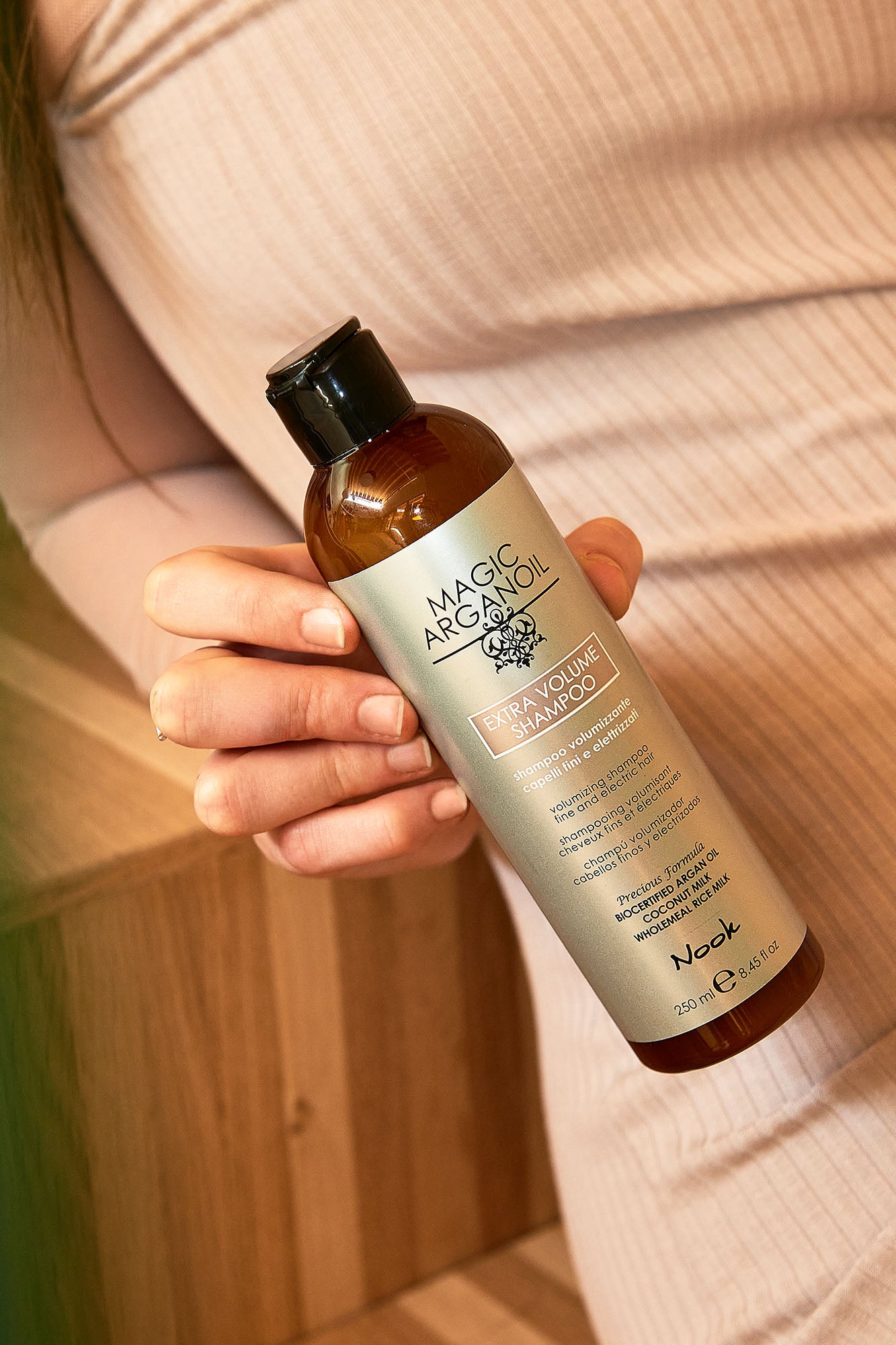 Nook Magic Arganoil EXTRA VOLUME apimties suteikiantis šampūnas