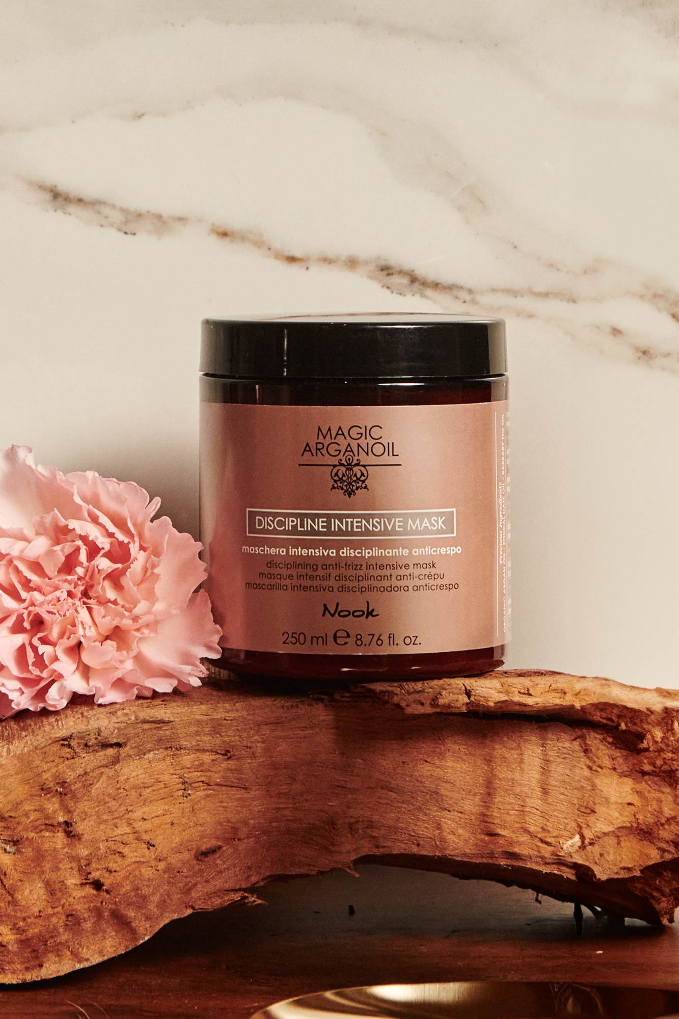 Nook Magic Arganoil DISCIPLINE kaukė besišiaušiantiems plaukams