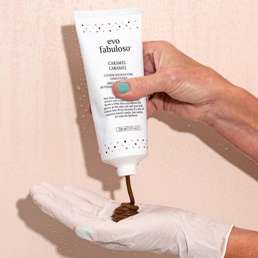 evo fabuloso caramel spalvos palaikymo kondicionierius