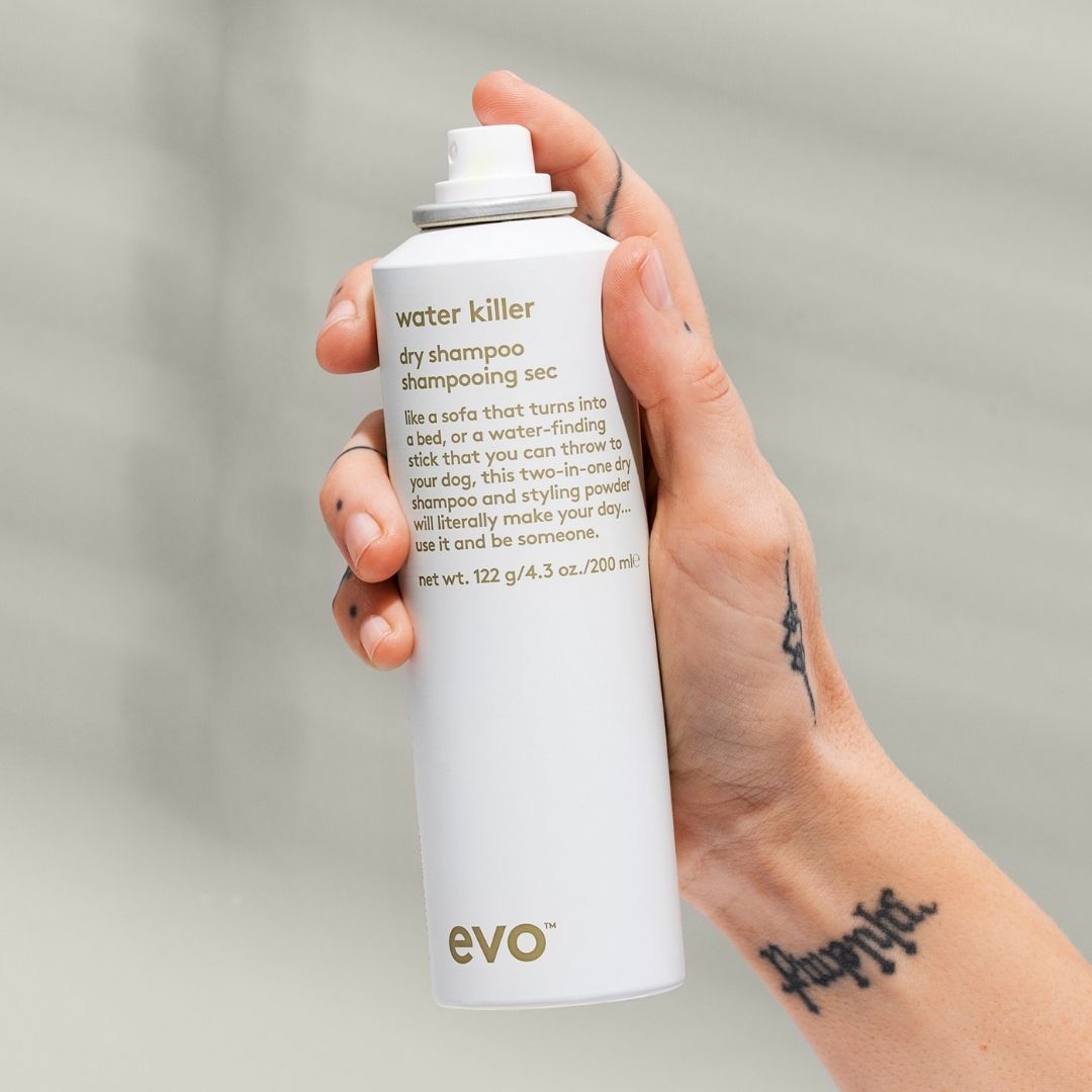 evo water killer sausas šampūnas