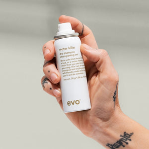evo water killer mini sausas šampūnas