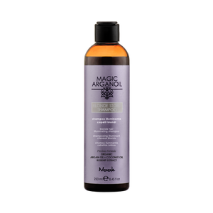 Nook Magic Arganoil BLONDE STORY šampūnas šviesiems plaukams