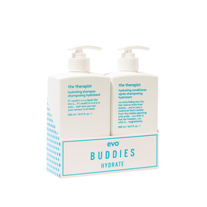 evo buddies hydrate: the therapist šampūnas + kondicionierius