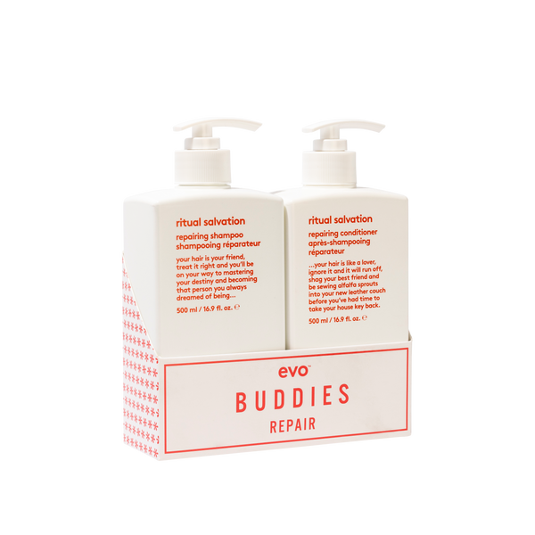 evo buddies repair: ritual salvation šampūnas + kondicionierius