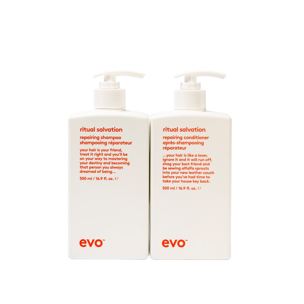 evo buddies repair: ritual salvation šampūnas + kondicionierius