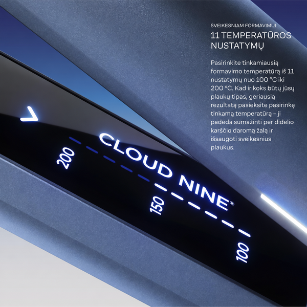 Cloud Nine 2-in-1 Contouring Iron žnyplės