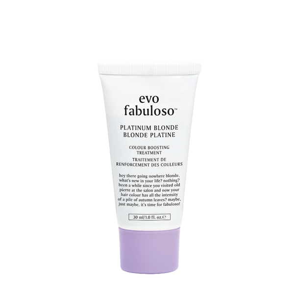 evo fabuloso platinum blonde mini spalvos palaikymo kondicionierius