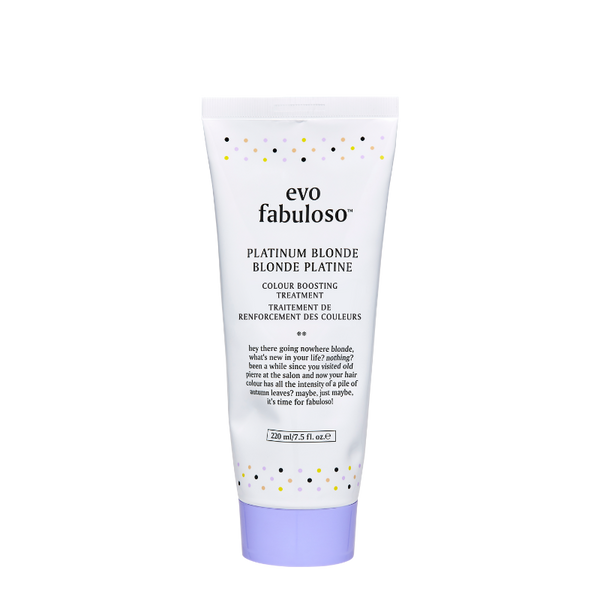 evo fabuloso platinum blonde spalvos palaikymo kondicionierius