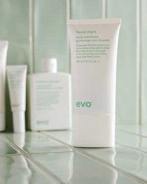 evo head start scalp galvos odos šveitiklis