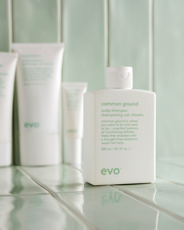 evo common ground scalp šampūnas jautriai odai