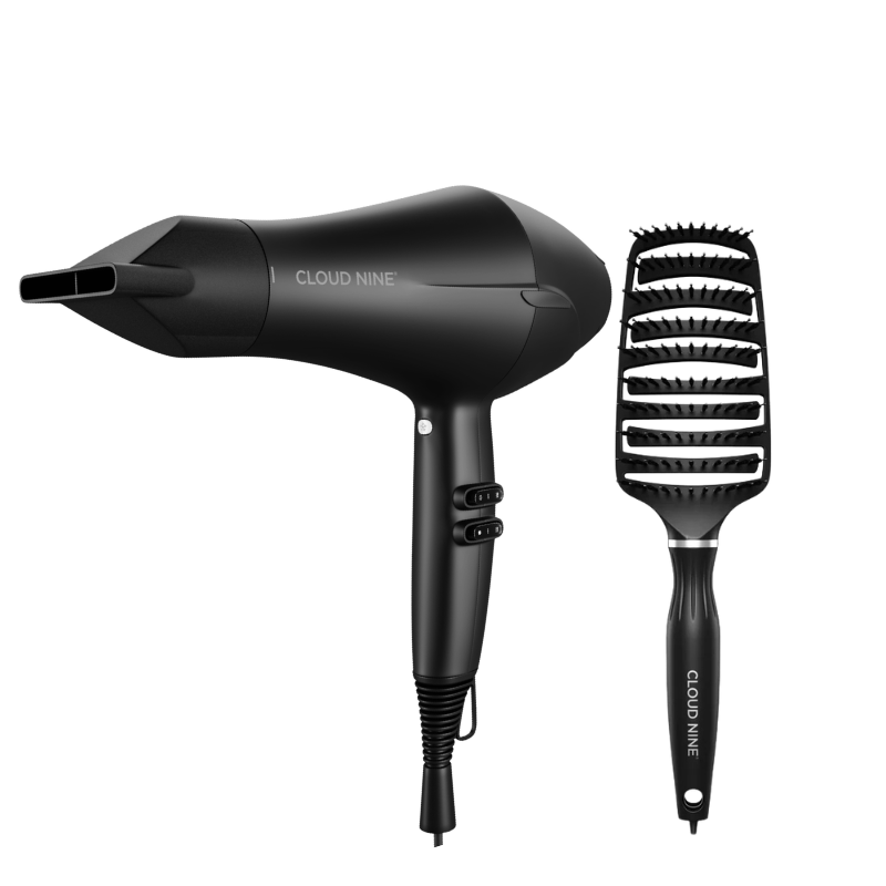Cloud Nine rinkinys “Airshot & Wet Hairbrush”