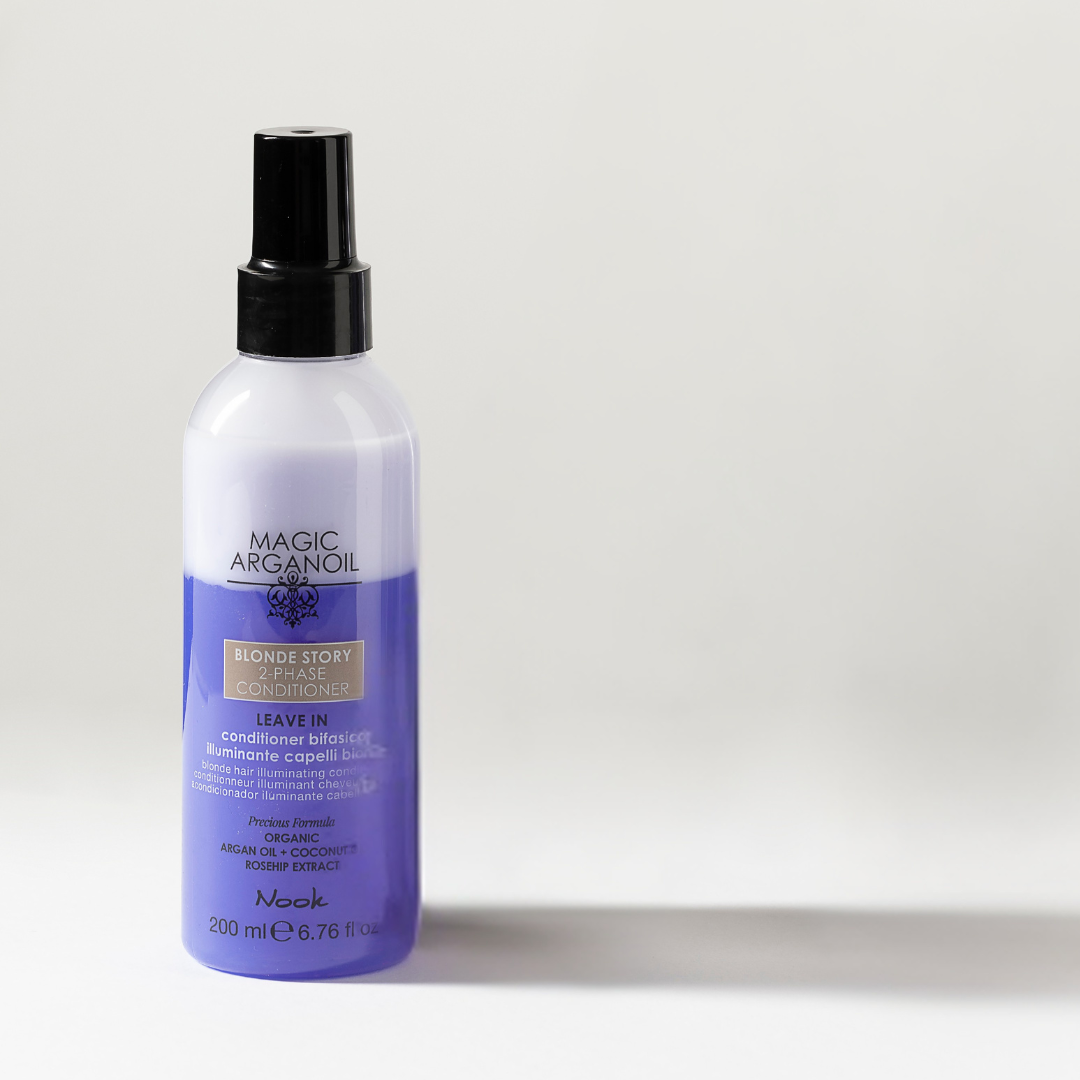 Nook Magic Arganoil BLONDE STORY dvifazis nenuskalaujamas kondicionierius
