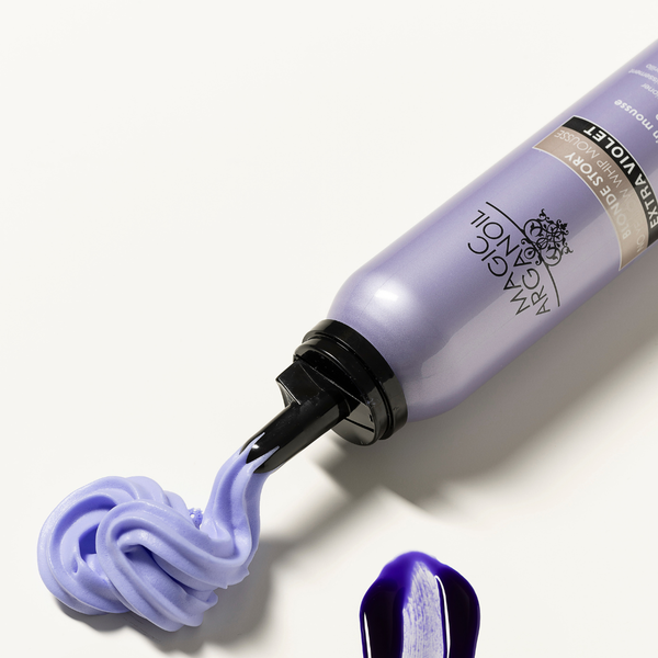 Nook Magic Arganoil BLONDE STORY NO YELLOW tonuojančios putos