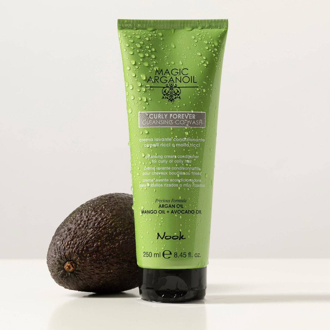 Nook Magic Arganoil CURLY FOREVER co-wash kondicionierius-šampūnas