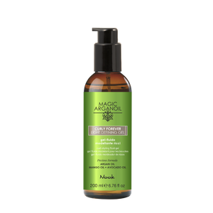 Nook Magic Arganoil CURLY FOREVER lengvos fiksacijos garbanų formavimo gelis