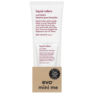 evo mini me: liquid rollers garbanų balzamas + travel liquid rollers
