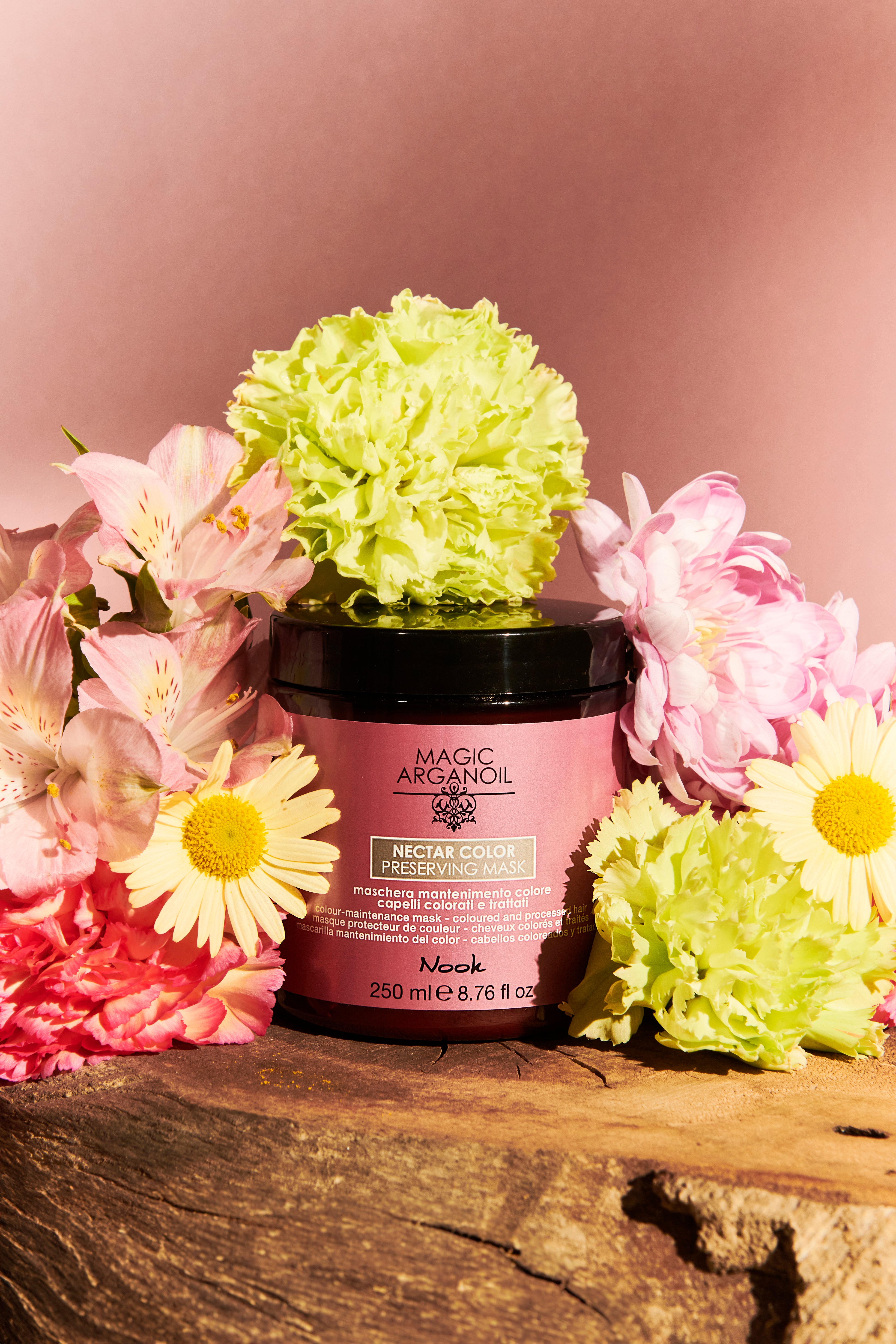 Nook Magic Arganoil NECTAR COLOR kaukė dažytiems plaukams
