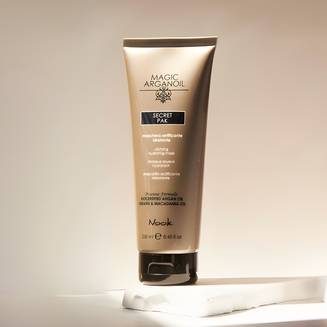 Nook Magic Arganoil SECRET kaukė sausiems, pažeistiems plaukams