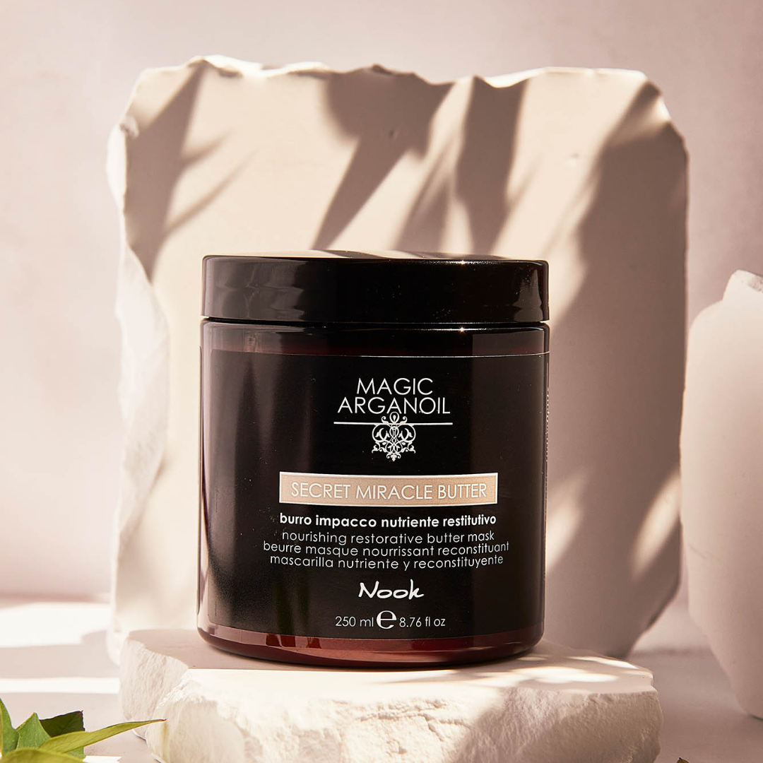Nook Magic Arganoil SECRET MIRACLE BUTTER atkuriamasis maitinantis sviestas