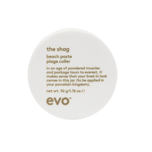 evo the shag paplūdimio tekstūros pasta