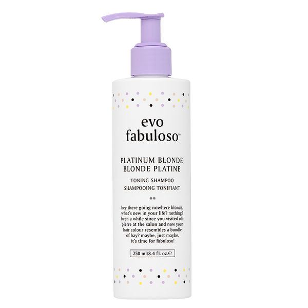 evo fabuloso platinum blonde tonuojantis šampūnas