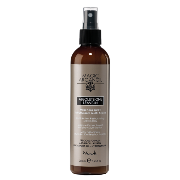 Nook magic arganoil LEAVE IN struktūrą atkurianti nenuskalaujama kaukė