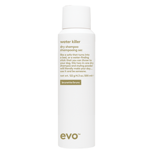 evo water killer sausas šampūnas brunetėms